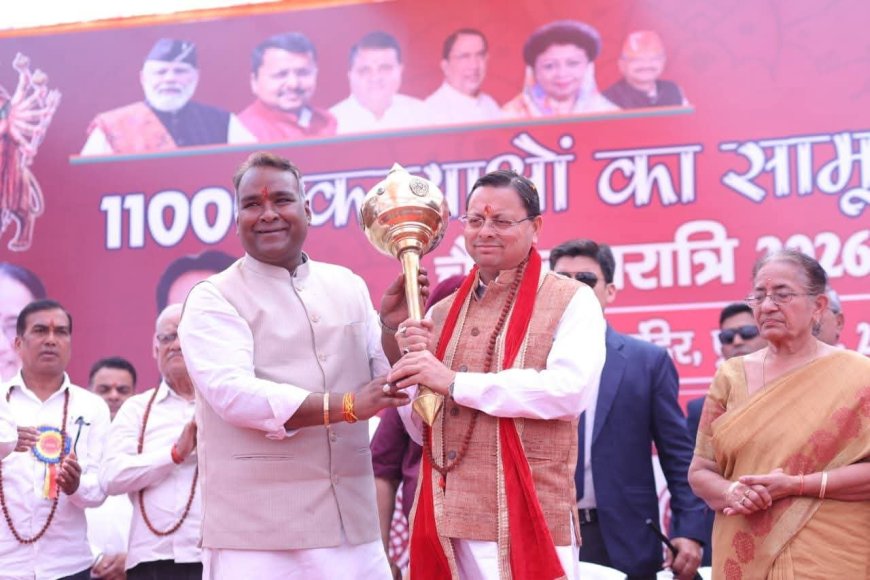 नवरात्रि में भक्ति, शक्ति और आत्मविश्वास की मिसाल बने सिद्धार्थ उमेश अग्रवाल