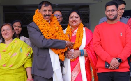 ूठ एंव प्रेरणादायक सफर: टनकपुर नगर पालिका के ईओ भूपेंद्र प्रकाश जोशी को समर्पित विदाई समारोह