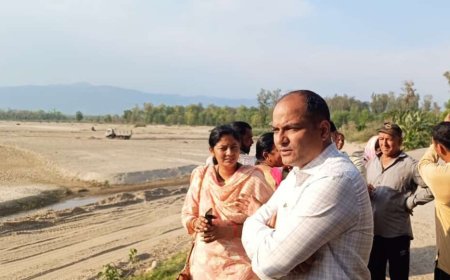 टनकपुर में बाढ़ से सुरक्षा: हुड्डी नदी चैनलाइजेशन का कार्य हुआ शुरू