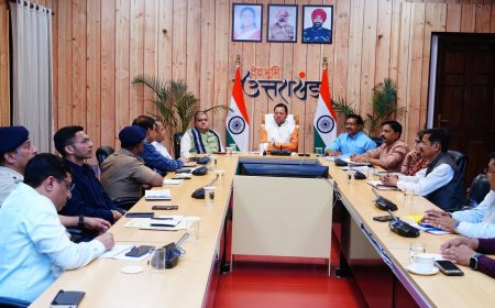 प्रधानमंत्री मोदी के उत्तराखंड दौरे की तैयारी में तेजी, सीएम ने की बैठक