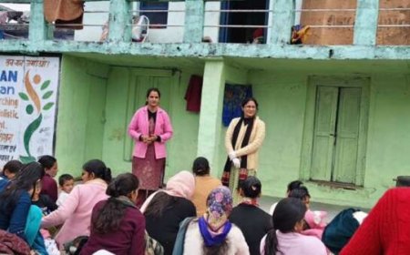 चम्पावत में सुरक्षित मातृत्व के लिए स्वास्थ्य विभाग का जागरूकता अभियान तेजी से जारी