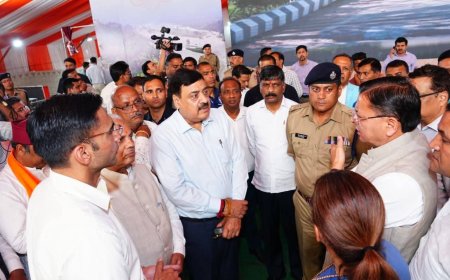 सीएम धामी ने पीएम मोदी के देहरादून दौरे की व्यवस्थाओं का निरीक्षण किया