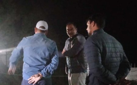 स्वाला क्षेत्र में रात्रि निरीक्षण: जिलाधिकारी ने निर्माण कार्यों में तेजी लाने के निर्देश दिए