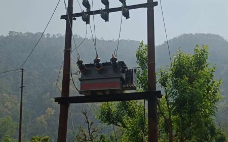 चम्पावत में बिजली पहुंची पांच सुदूर गांवों में, विकास की नई किरण जलेगी