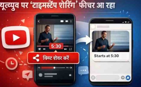 YouTube का नया टाइमस्टैम्प शेयरिंग फीचर बदल देगा वीडियो शेयरिंग का तरीका