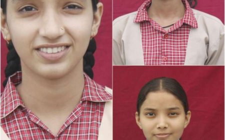एसकेएम कान्वेंट के छात्रों का शानदार प्रदर्शन, तीन ने बनाई प्रदेश मेरिट में जगह