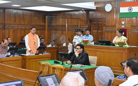 उत्तराखंड विधानसभा के विशेष सत्र में सीएम धामी ने उठाए महत्वपूर्ण मुद्दे