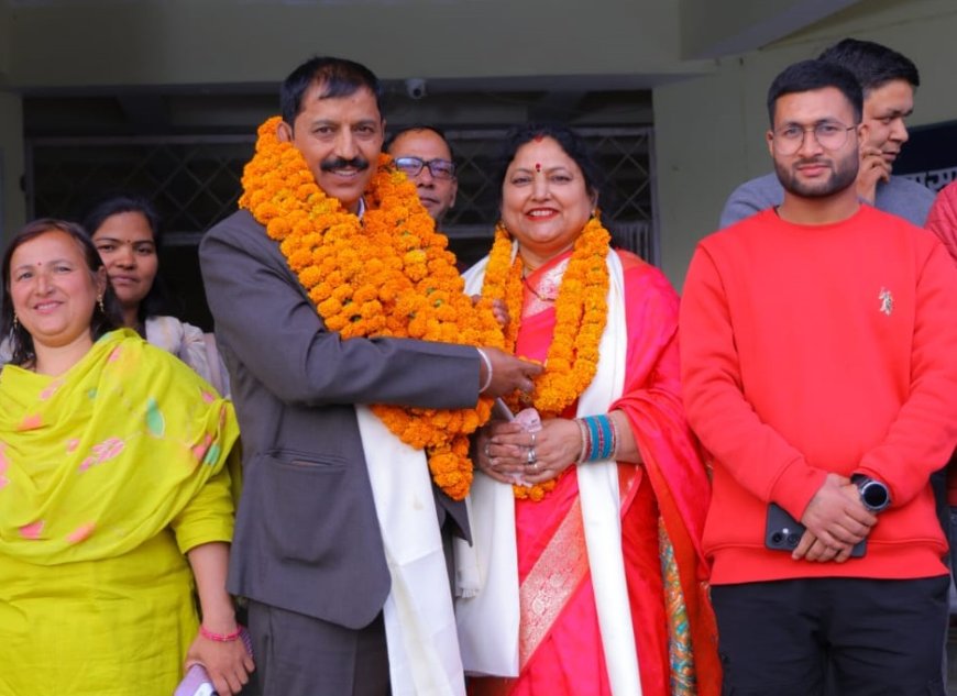 ूठ एंव प्रेरणादायक सफर: टनकपुर नगर पालिका के ईओ भूपेंद्र प्रकाश जोशी को समर्पित विदाई समारोह