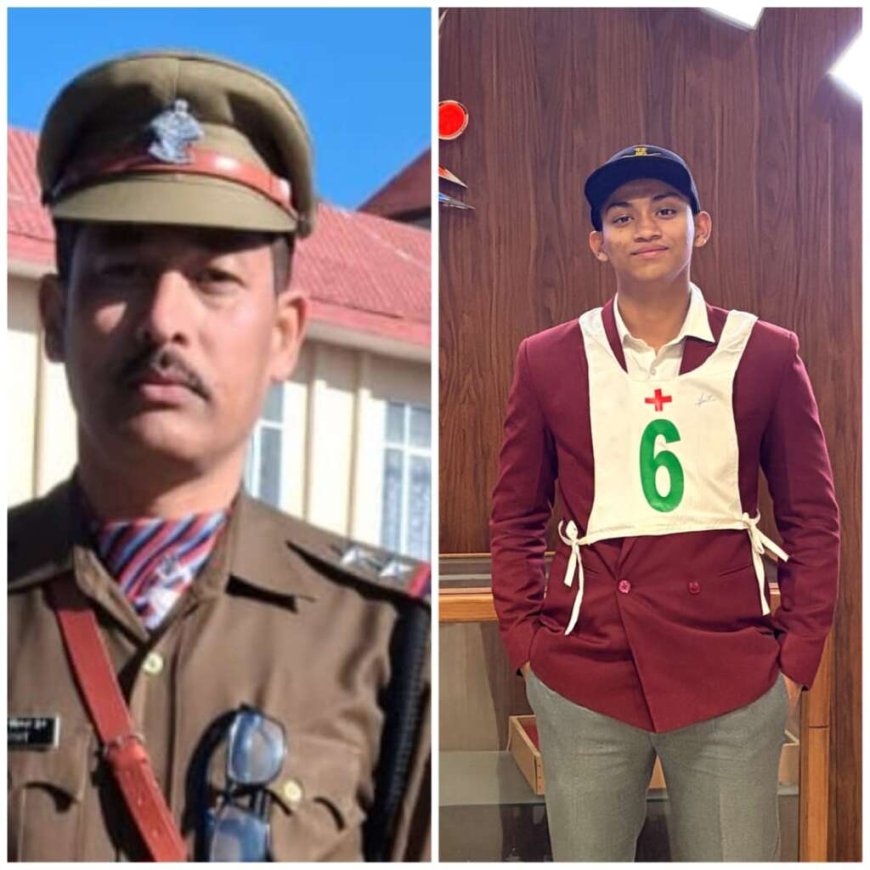 चम्पावत पुलिस परिवार का गौरव: एनडीए परीक्षा में आयुष्मान ने प्राप्त की 22वीं रैंक