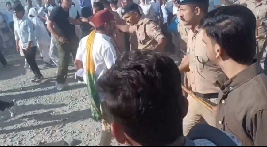 मदर्सन कंपनी के कर्मचारियों का सैलरी बढ़ाने को लेकर बवाल, पुलिस-स्थानीय नेताओं के बीच तीखी नोकझोक