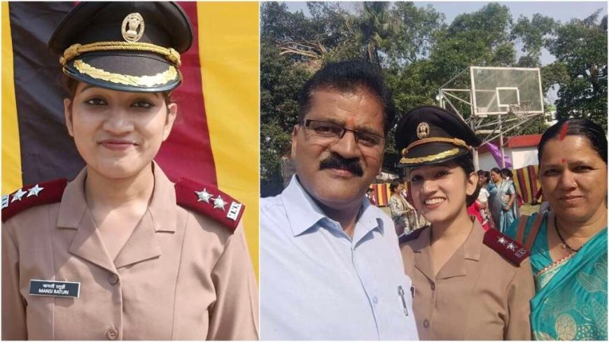उत्तराखंड की मानसी रतूड़ी ने भारतीय सेना में लेफ्टिनेंट बनाकर बढ़ाया देवभूमि का मान