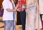 उत्तरकाशी की नर्स पूजा परमार राणा को राष्ट्रपति द्रौपदी मुर्मू ने सम्मानित किया