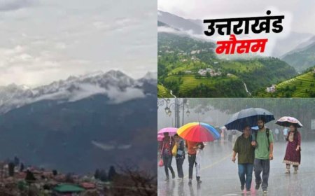 उत्तराखंड में आई मौसम की उलटफेर: बारिश और तेज हवाओं के बीच 4 और 5 मई को ऑरेंज अलर्ट