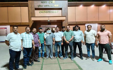 देवेन्द्र प्रकाश तिवारी, ₹50,000 का इनामी, आगरा से गिरफ्तार