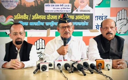कांग्रेस के पूर्व सैनिक विभाग का अग्निवीर स्कीम के खिलाफ राज्यव्यापी आंदोलन, चार चरण पूरे