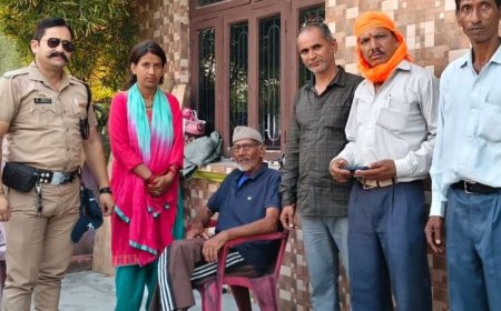 टनकपुर: लापता बुजुर्ग को पुलिस ने सुरक्षित रूप से खोजा
