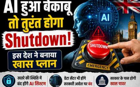 यूनाइटेड किंगडम का एआई 'किल स्विच' प्रस्ताव: क्या बेकाबू एआई को रोकने का है सही समाधान?