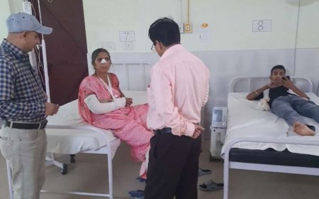 टनकपुर में माता पूर्णागिरि के दर्शनार्थियों की मैक्स दुर्घटना, आठ घायल