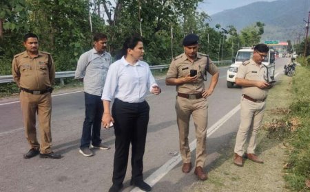 मां पूर्णागिरि मेले में सुरक्षा व्यवस्था का निरीक्षण, SSP रेखा यादव ने पुलिस को दिए निर्देश