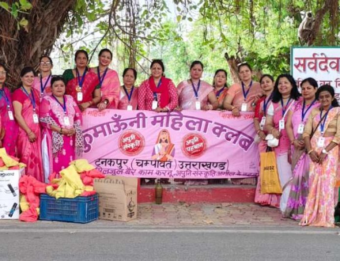कुमाऊंनी महिला क्लब ने बुद्ध पूर्णिमा पर मां पूर्णागिरि में श्रद्धालुओं को जलपान प्रदान किया