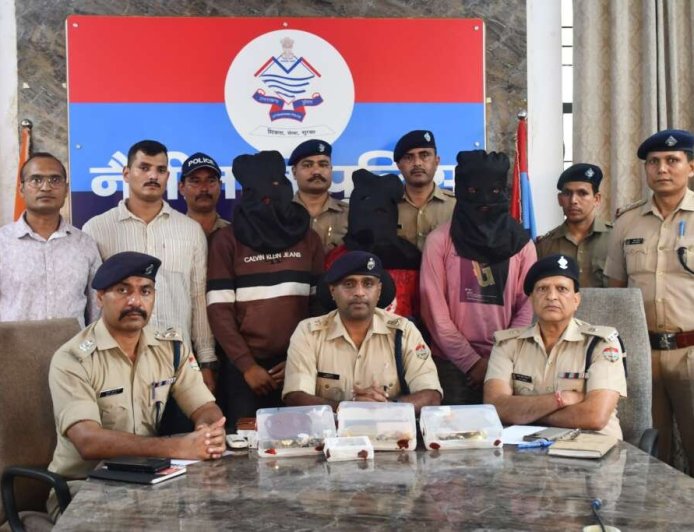 हल्द्वानी: सपेरा गैंग के तीन शातिर चोर गिरफ्तार, 25 लाख के आभूषण जब्त
