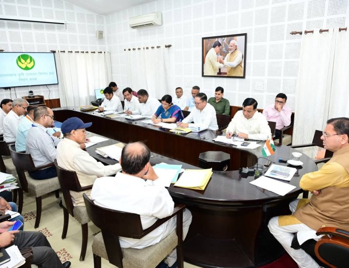 सीएम धामी ने उत्तराखंड कृषि बोर्ड की महत्वपूर्ण बैठक में दिए नए निर्देश