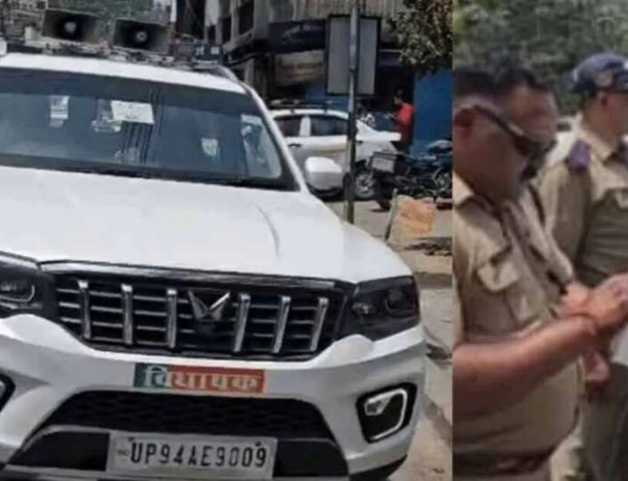 उत्तराखंड में विधायक की गाड़ी पर चालान: यूपी मंत्री का बेटा विवादों में