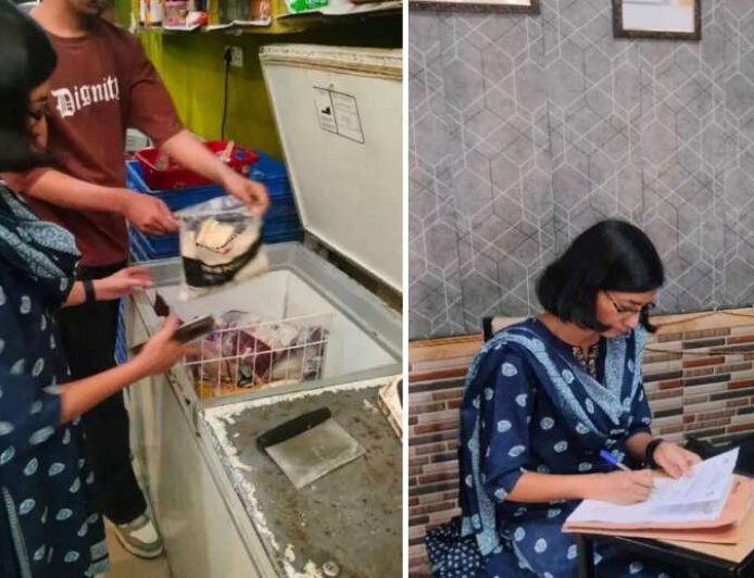 चम्पावत में खाद्य सुरक्षा विभाग द्वारा रेस्टोरेंट और पिज्जा सेंटर्स का निरीक्षण