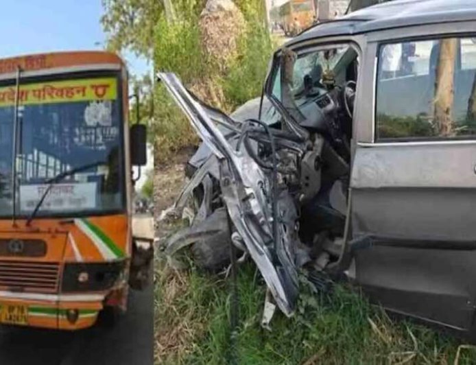 उत्तराखंड: शादी के बाद मातम, दूल्हे की कार रोडवेज बस से टकराई, बहन की हुई मौत