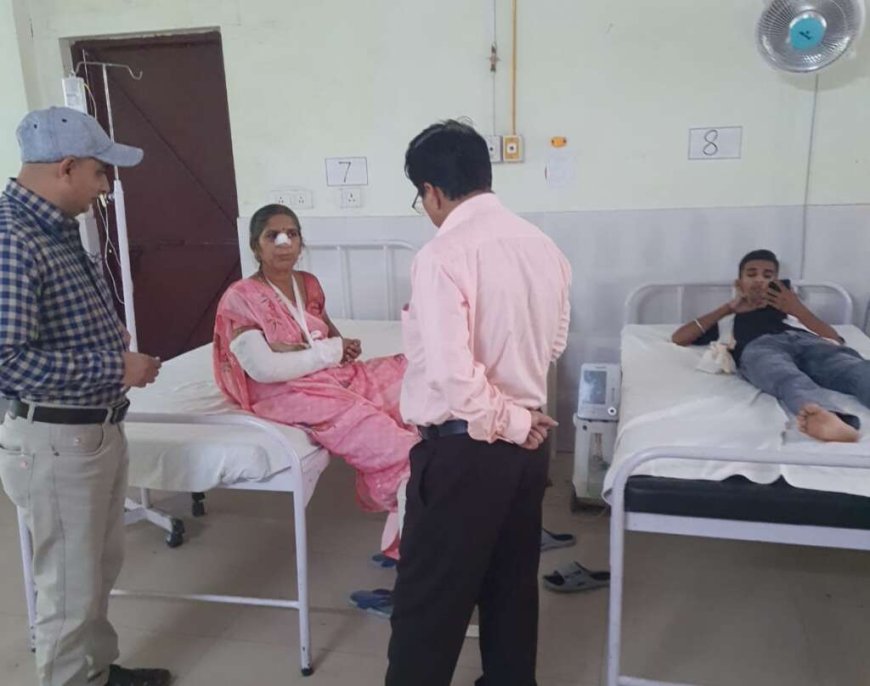 टनकपुर में माता पूर्णागिरि के दर्शनार्थियों की मैक्स दुर्घटना, आठ घायल