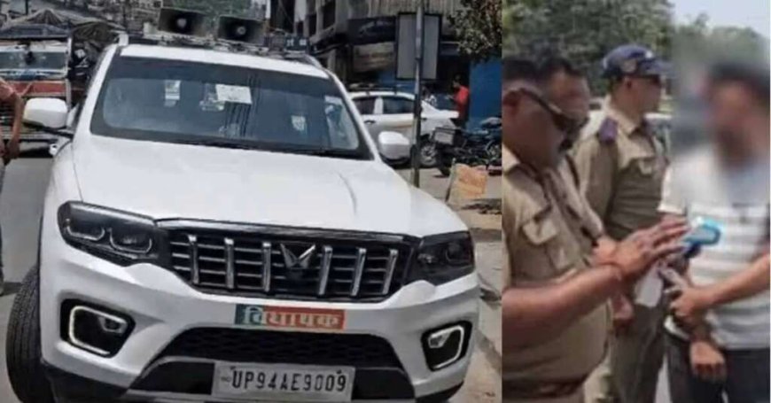 उत्तराखंड में विधायक की गाड़ी पर चालान: यूपी मंत्री का बेटा विवादों में