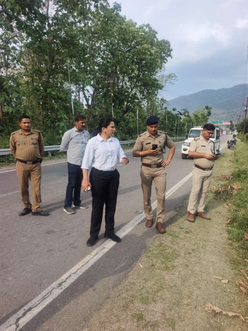 मां पूर्णागिरि मेले में सुरक्षा व्यवस्था का निरीक्षण, SSP रेखा यादव ने पुलिस को दिए निर्देश