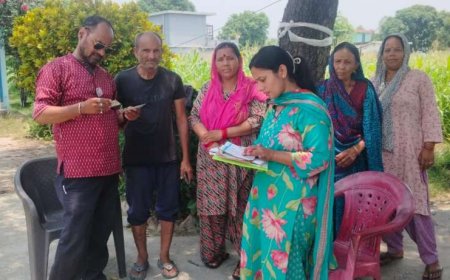 बिंदुखत्ता में चल रहा राशन कार्ड सत्यापन अभियान, 461 कार्डों की जांच में 56 अपात्र मिले