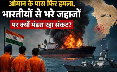 ओमान में जहाजों पर हमलों का बढ़ता संकट: भारतीय नाविकों की सुरक्षा क्यों है जोखिम में?