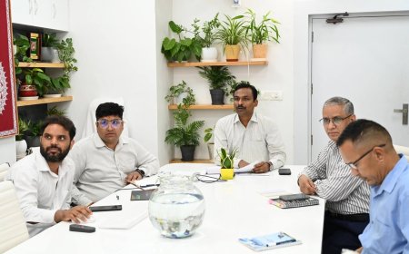अपर मुख्य निर्वाचन अधिकारी की बैठक में एसआईआर की विशेष समीक्षा
