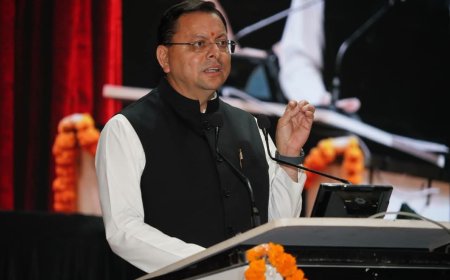 किसानों के लिए केंद्र सरकार की उपलब्धियों को गिनाते सीएम धामी