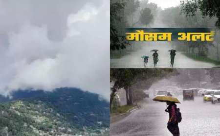 उत्तराखंड मौसम: मानसून के आगमन से पहले मौसम का परिवर्तन, कई जिलों में येलो अलर्ट और बौछारें