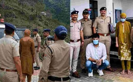 अल्मोड़ा: पिता की हत्या कर भागे बेटी-दामाद, जम्मू-कश्मीर में 7 दिन बाद पकड़ाए
