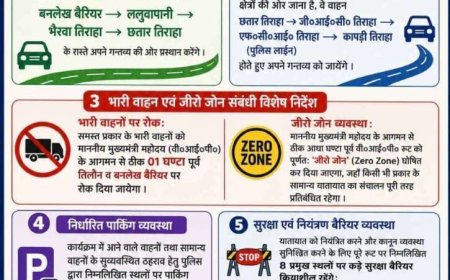 मुख्यमंत्री धामी के चम्पावत दौरे को लेकर यातायात डायवर्जन प्लान जारी, आम जनता से सहयोग की अपील