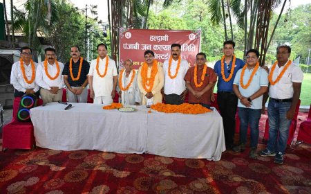 हल्द्वानी पंजाबी जनकल्याण समिति में हरिमोहन अरोड़ा की अध्यक्षता, नई टीम का गठन