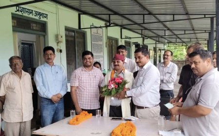 नैनीताल आंचल दुग्ध संघ में हरिश्चंद्र अवस्थी को सम्मानित विदाई, 39 वर्षों की सेवा को किया याद