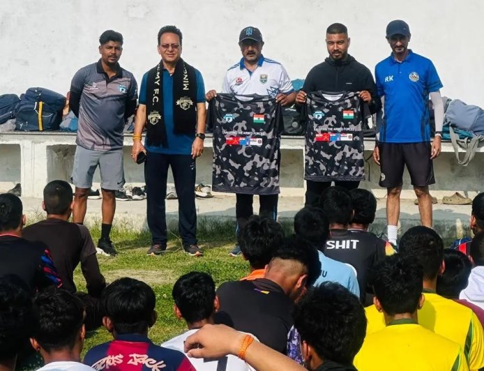 चम्पावत में मिनर्वा अकादमी ने युवाओं की फुटबॉल प्रतिभाओं की परख की, चयनित हुए पांच खिलाड़ी