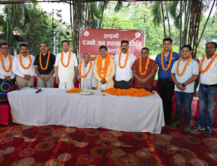हल्द्वानी पंजाबी जनकल्याण समिति में हरिमोहन अरोड़ा की अध्यक्षता, नई टीम का गठन