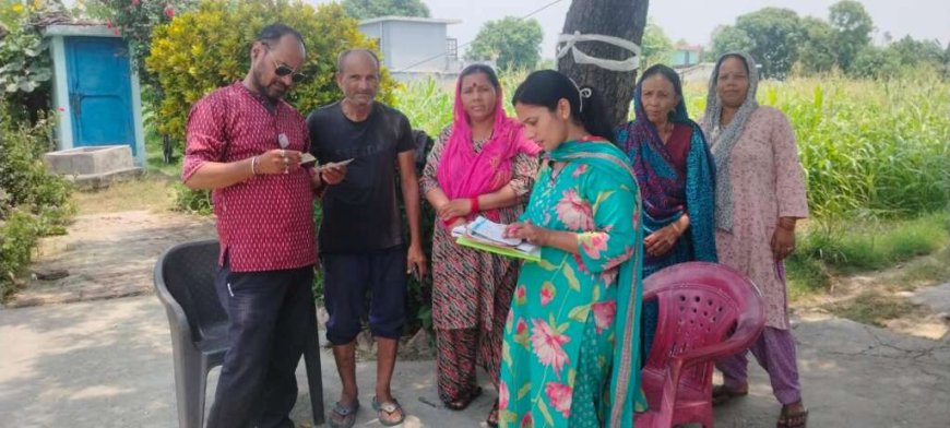 बिंदुखत्ता में चल रहा राशन कार्ड सत्यापन अभियान, 461 कार्डों की जांच में 56 अपात्र मिले