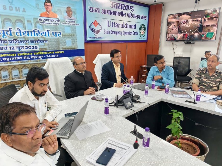 उत्तराखंड में मानसून से निपटने के लिए आपदा प्रबंधन विभाग की तैयारी