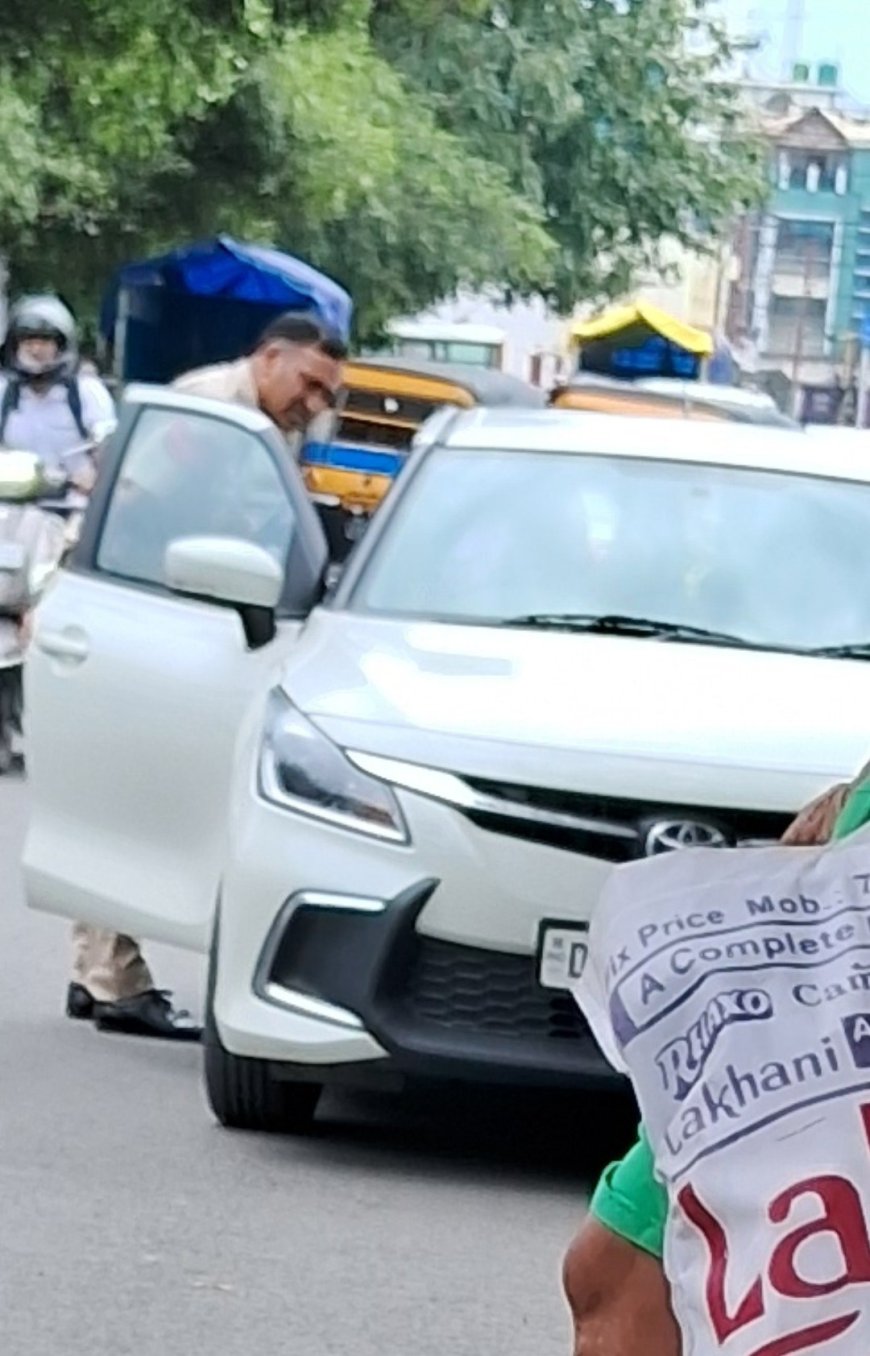 इसी कार में उठाकर ले हरियाणा पुलिस हल्द्वानी के पूर्व छात्र संघ उपसचिव को!