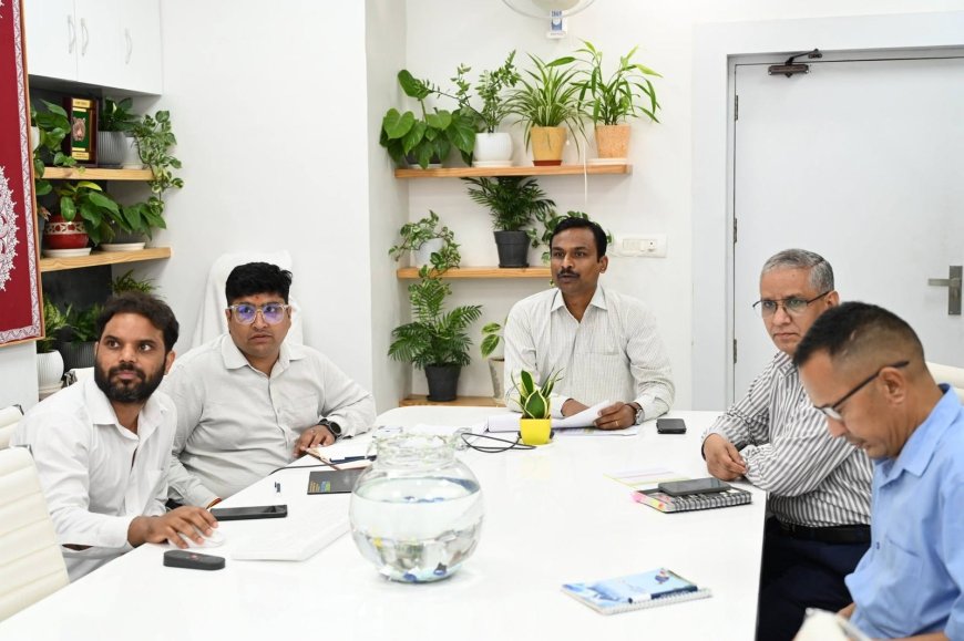 अपर मुख्य निर्वाचन अधिकारी की बैठक में एसआईआर की विशेष समीक्षा