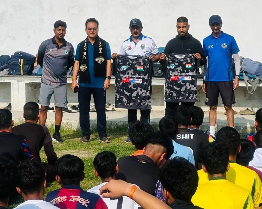 चम्पावत में मिनर्वा अकादमी ने युवाओं की फुटबॉल प्रतिभाओं की परख की, चयनित हुए पांच खिलाड़ी