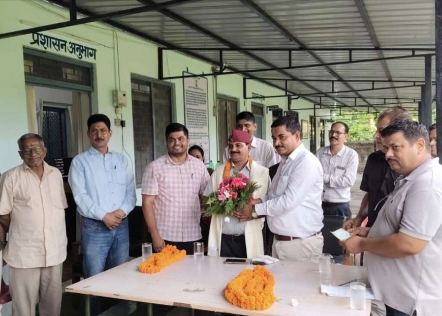 नैनीताल आंचल दुग्ध संघ में हरिश्चंद्र अवस्थी को सम्मानित विदाई, 39 वर्षों की सेवा को किया याद