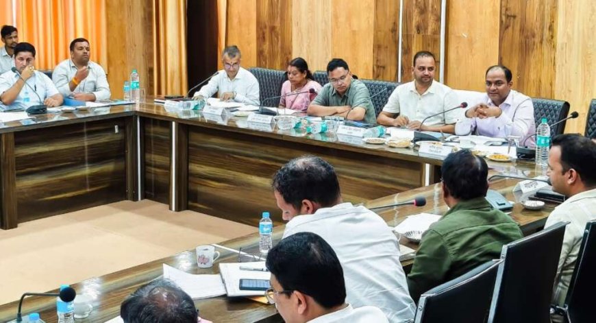 चम्पावत जिला पंचायत की बैठक में विकास कार्यों को गति देने और जनसमस्याओं के त्वरित समाधान के निर्देश